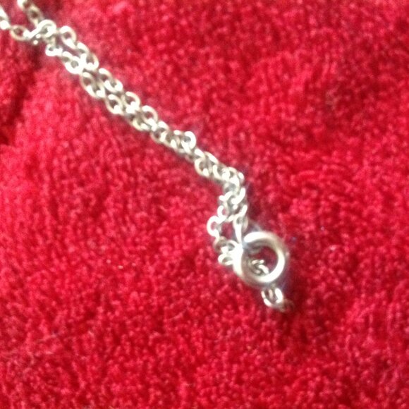 Vintage Silver Gemini Constellation Zodiac Sign Pendant with Zircon Stones - Picture 4 of 4